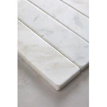 Apollo Tumbled Calacatta Gold Subway Marble Look Tile